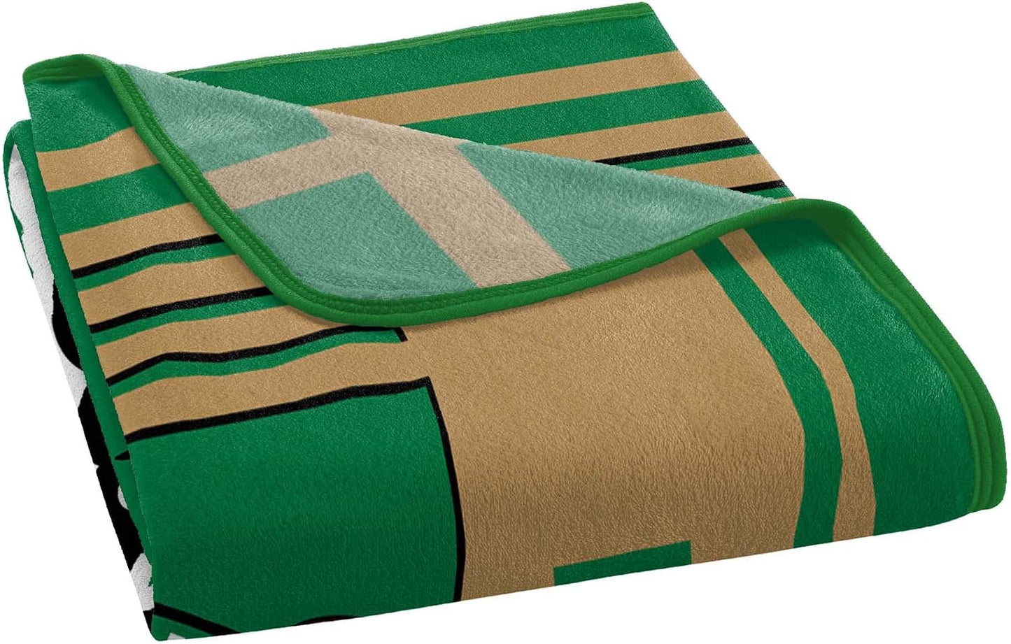 Manta microfibra NBA Celtics 46x60" acogedora para sala