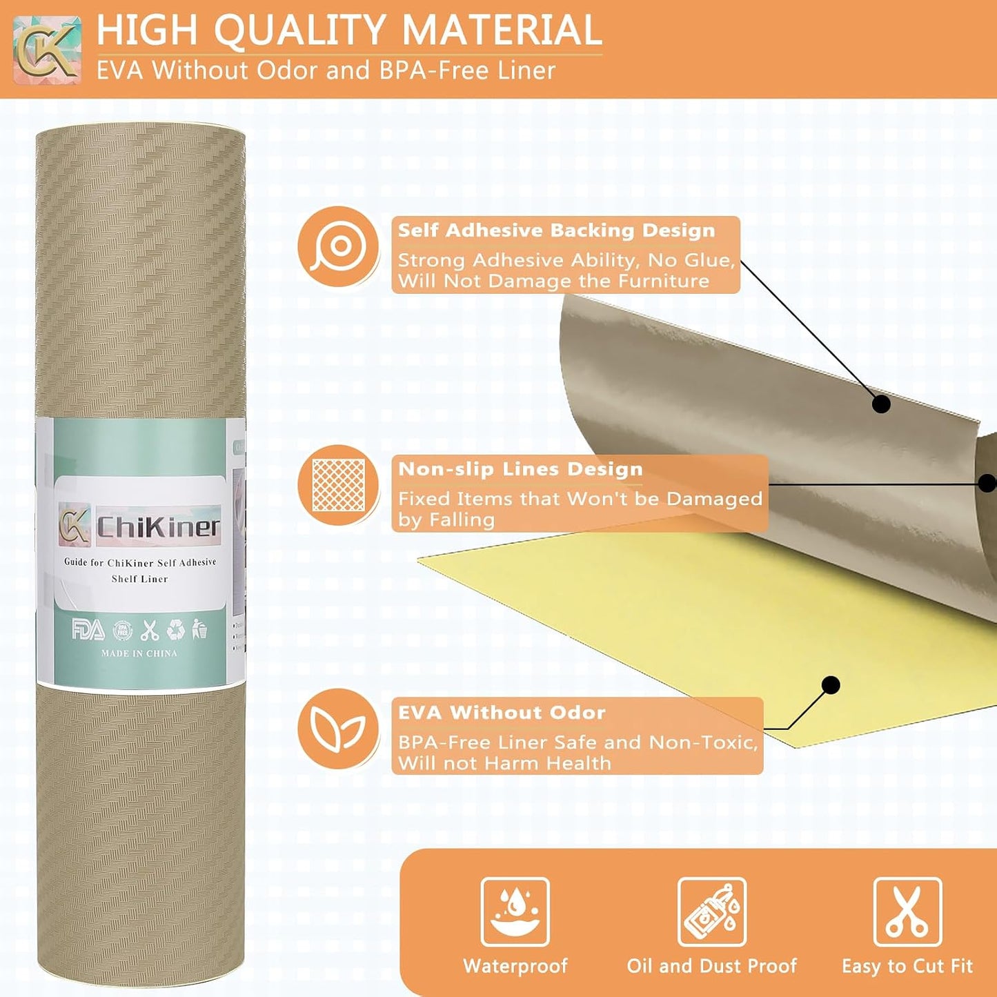 Forro autoadhesivo estantes cocina impermeable
