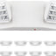 Accesorios iluminación LED emergencia 2 cabezales baterías