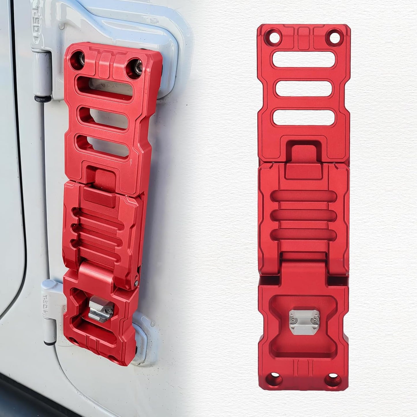 Escalón bisagra puerta Jeep JL Gladiator 2007-24 aluminio