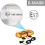 Luces estroboscópicas techo camión color ámbar 12-24V IP65