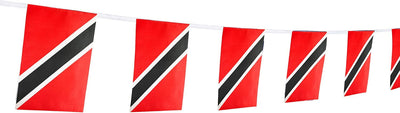Bandera Trinidad 100ft 76 Banderines Decoración Fiesta Bar