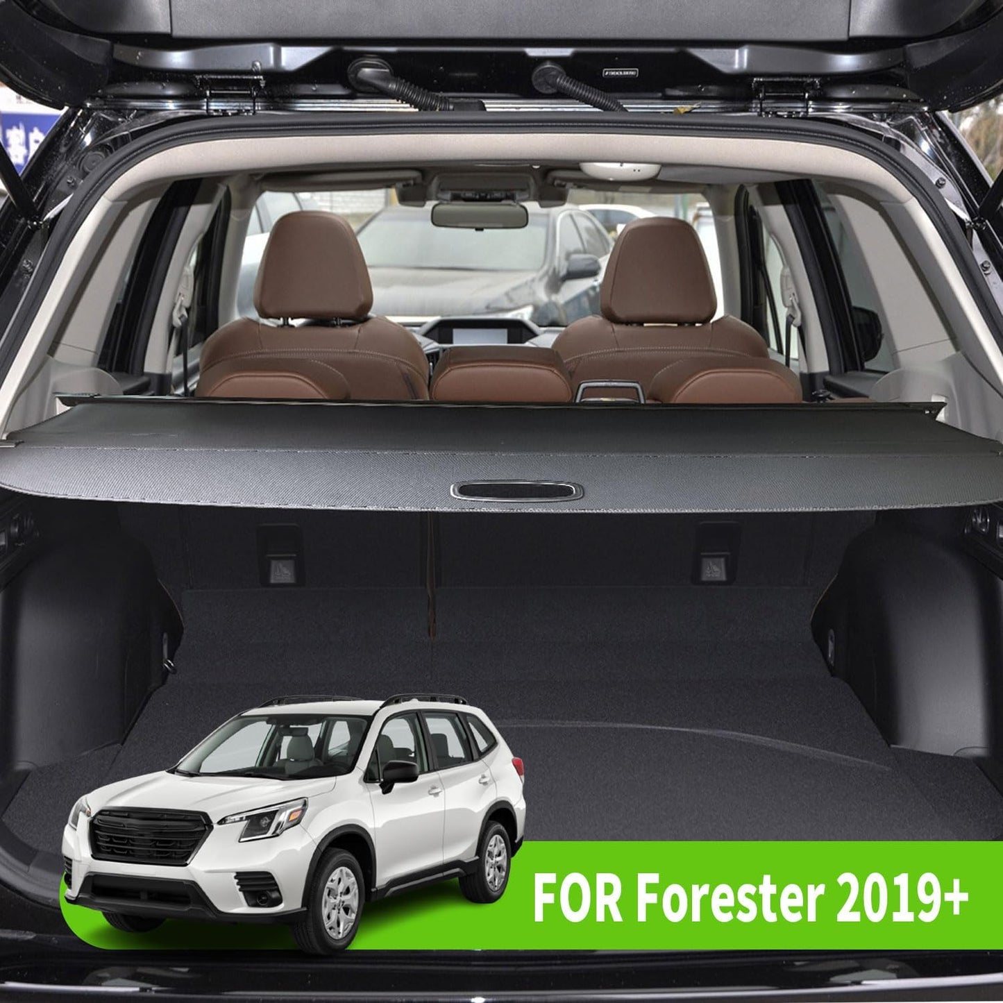 Cubierta maletero Subaru Forester proteccion solar