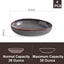 Set cuencos pasta 4-30oz aptos microondas borde alto cocina