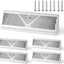 4 Pzas Rejillas Ventilación Zócalo 15" Difusor Ajustable