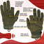 Guantes deporte aire libre pantalla táctil