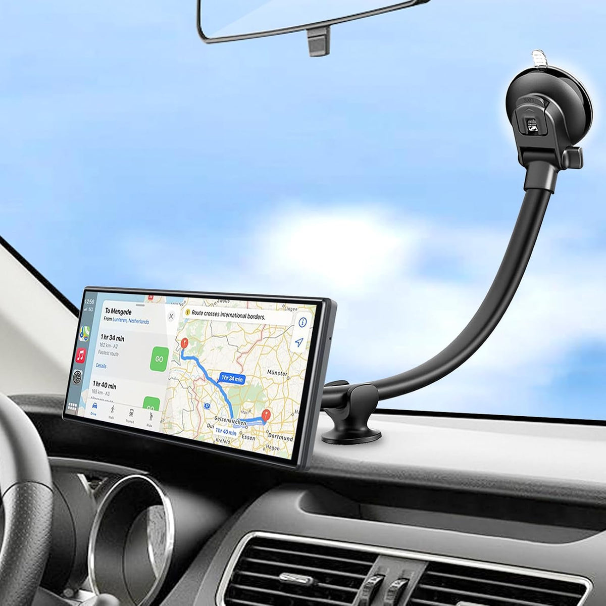 Soporte CarPlay para parabrisas 13pulg flexibles