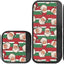 Cubiertas manijas puerta nevera Papá Noel rayas navideñas