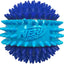 Pelota chirrido TPR 3 partes para perros azul oscuro