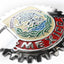 Espejo rojo cromado emblema mexicano para camiones