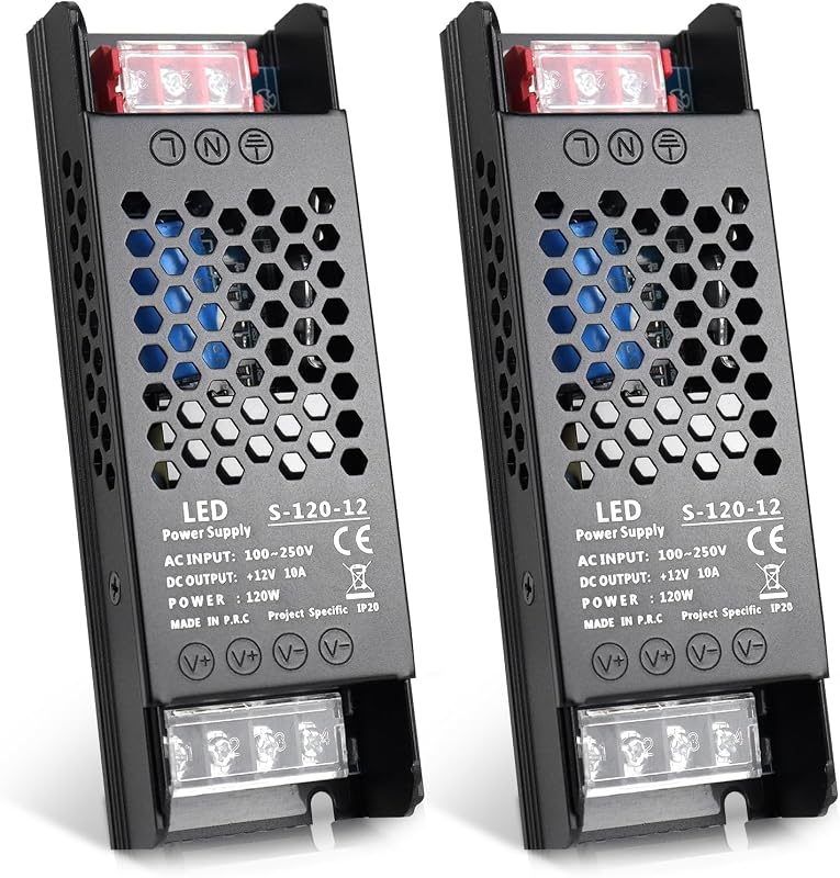 Fuente alimentación LED 12V 10A 120W CC pack 2