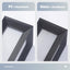Luces pared exterior 26" impermeable moderna porche