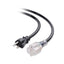 Cable extensión exterior 20A 25ft NEMA 5-20P a 5-20R