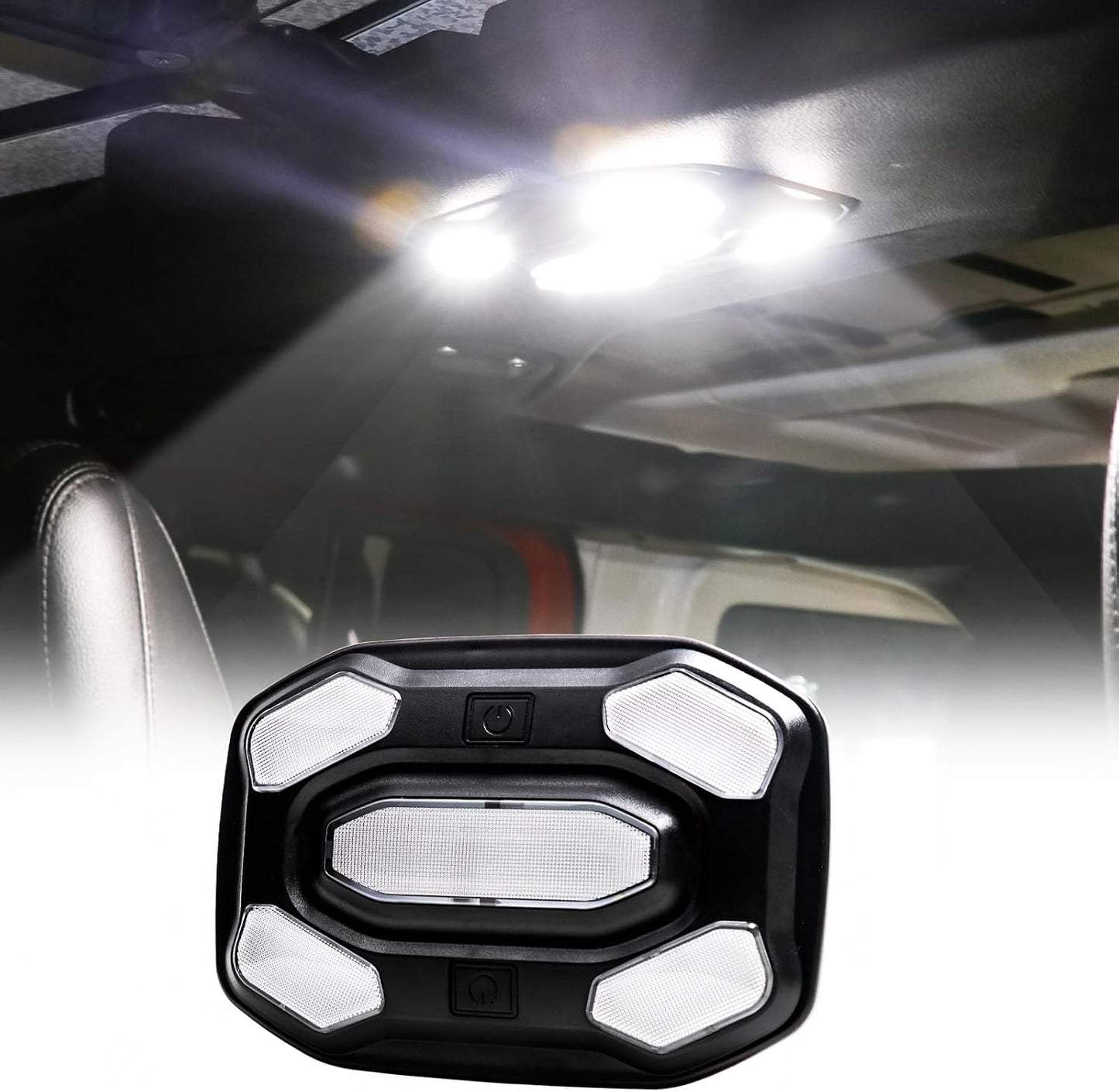 Bombilla LED domo Jeep Wrangler JL 2018-23 30 LED 6500K