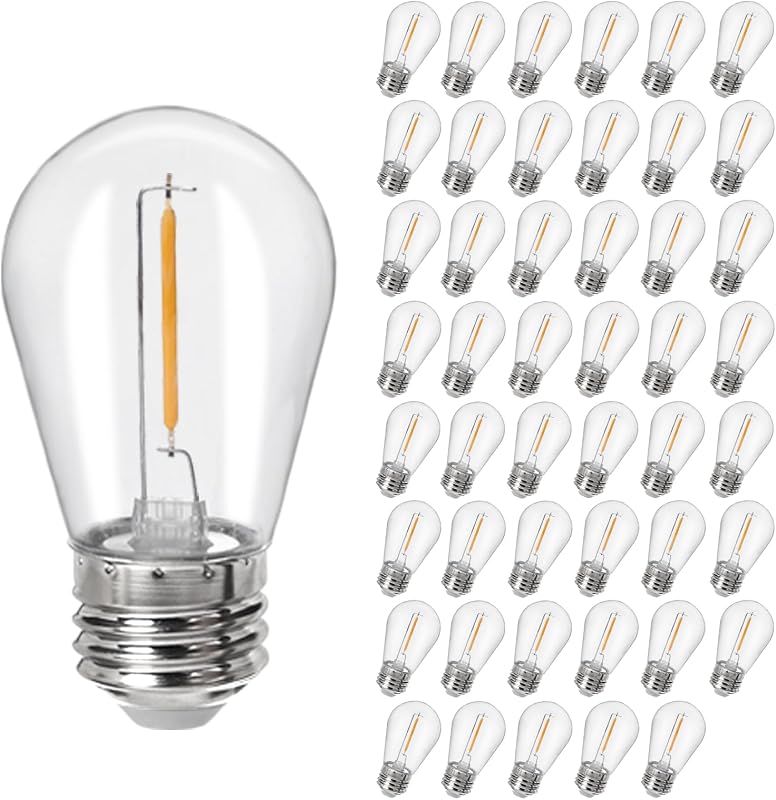 48 Bombillas LED E26 120V Shatterproof Regulables 1W