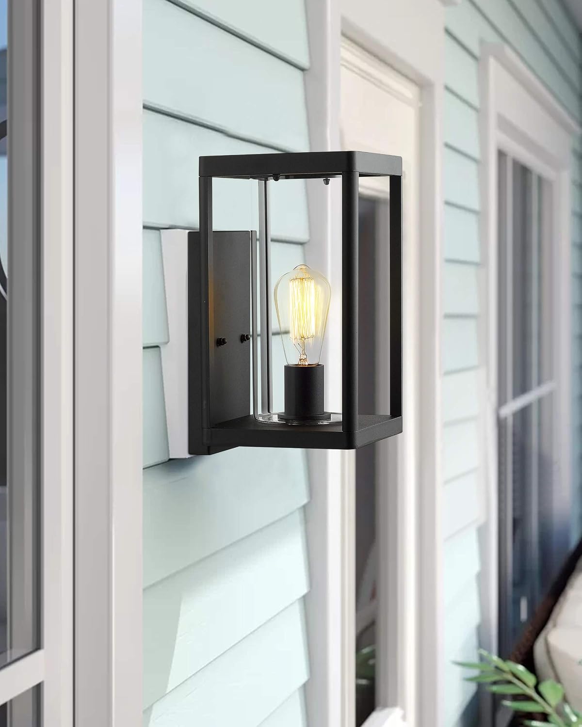Luz pared exterior al aire libre A291W-2PK