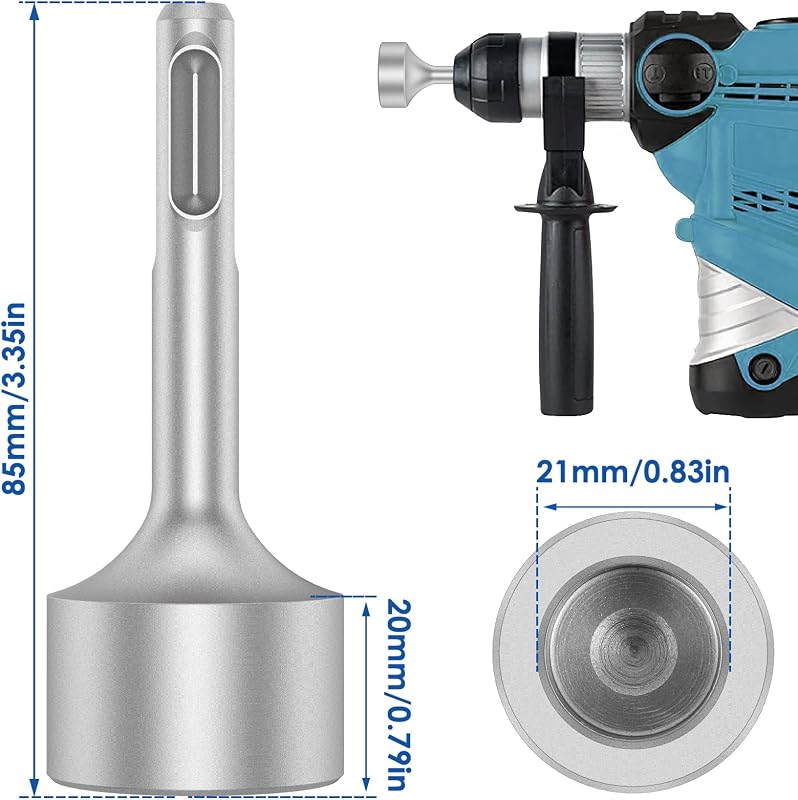Destornillador SDS Plus acero resistente para taladro martillo