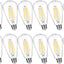12 Bombillas LED Edison E26 4000K