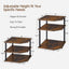 Estante esquinero madera 3 niveles cocina escritorio