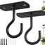 Ganchos techo pared 2.5pulg para plantas luces macetas color negro