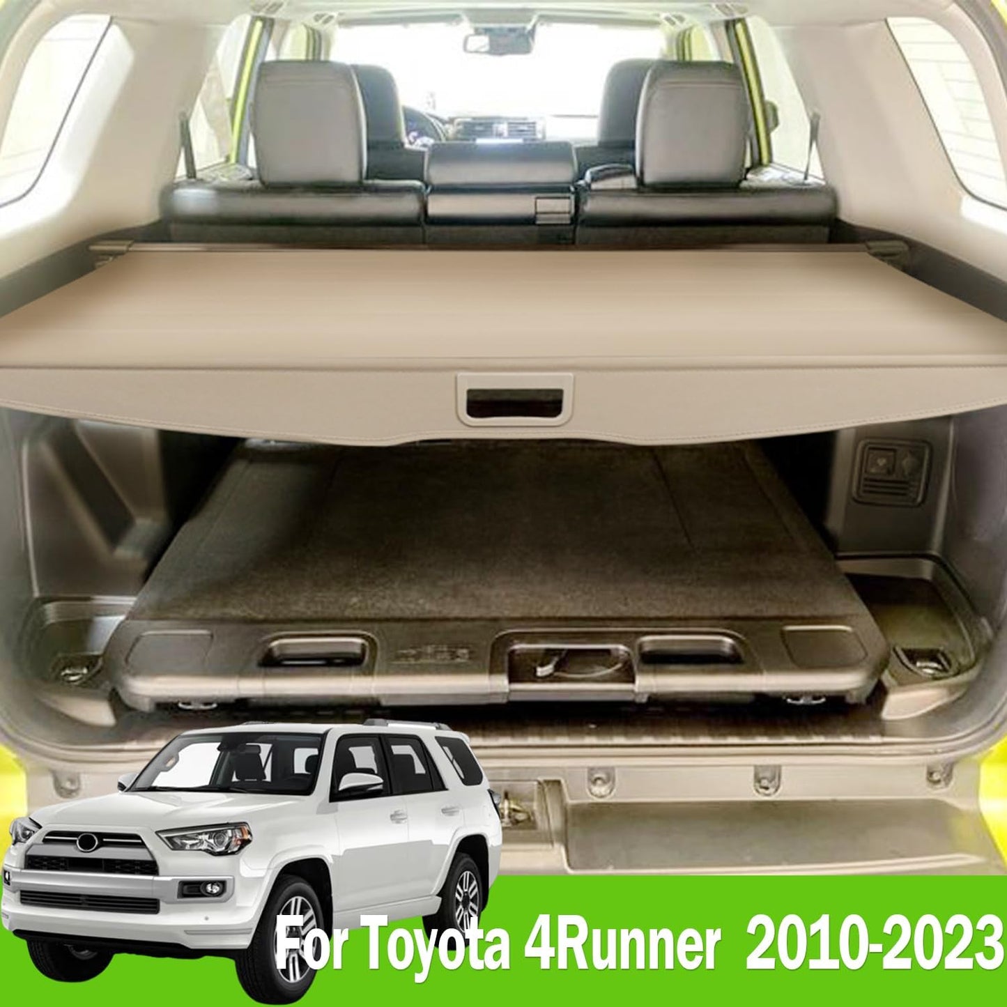Funda carga Toyota 4Runner 10-24 organiz. maletero beige