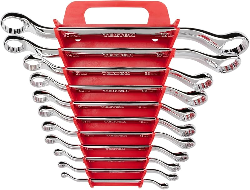 Set llaves extremo caja soporte 45 grados 11 pzas