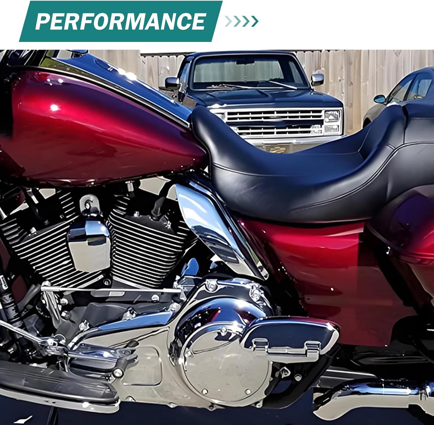Deflector aire marco medio para Harley Touring 2017-23