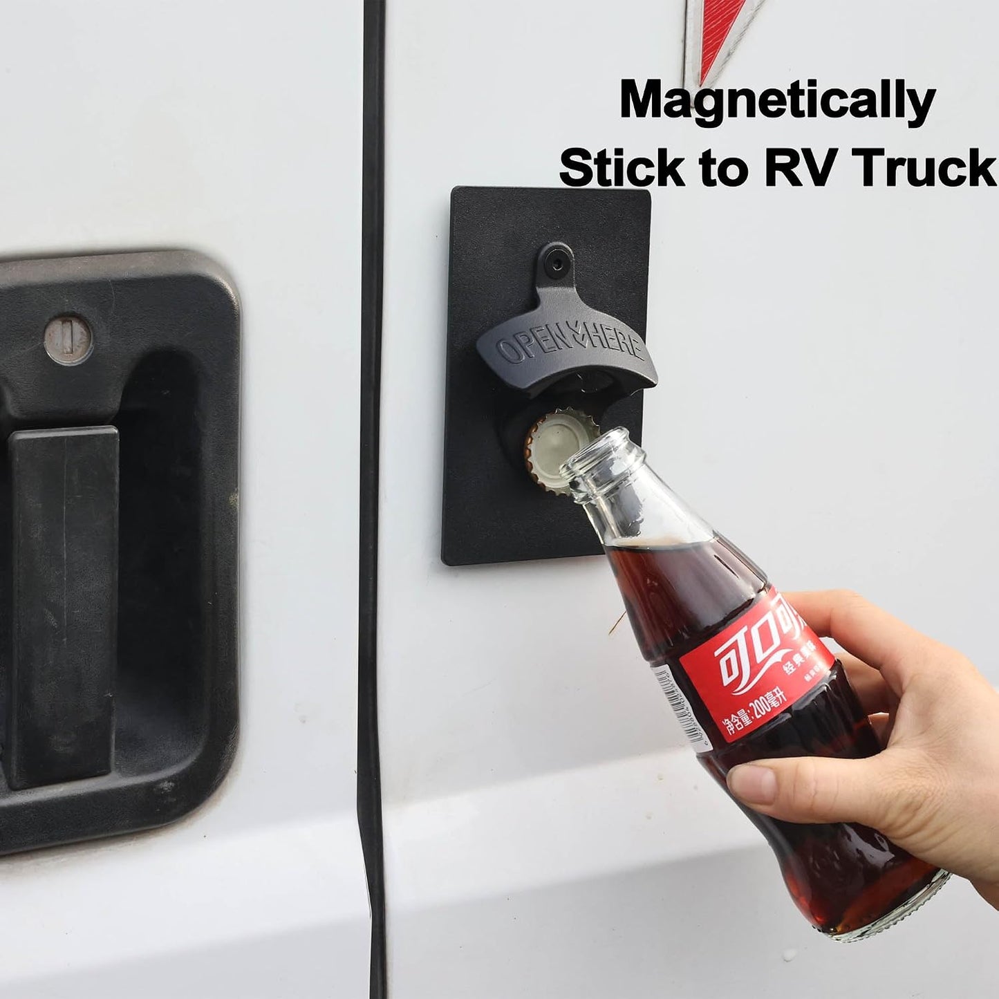 Abrebotellas magnético para coche con imanes
