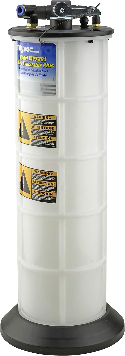 Evacuador manual fluidos 2.3gal botón pulsador pack 2