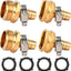 Kit reparación conector manguera latón acero inox 1/2x3/4