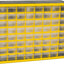 Gabinete 64 cajones plástico para garaje y herramientas