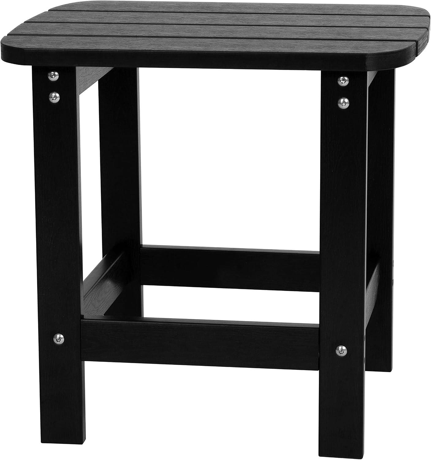 Mesa auxiliar Adirondack poliresina negro
