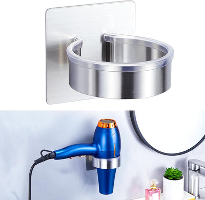 Soporte adhesivo para secador de pelo baño peluquería