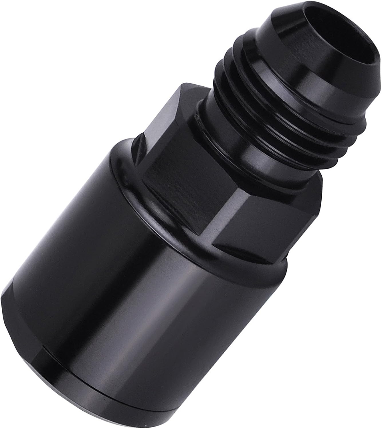 Adaptador aluminio 5/16 SAE negro