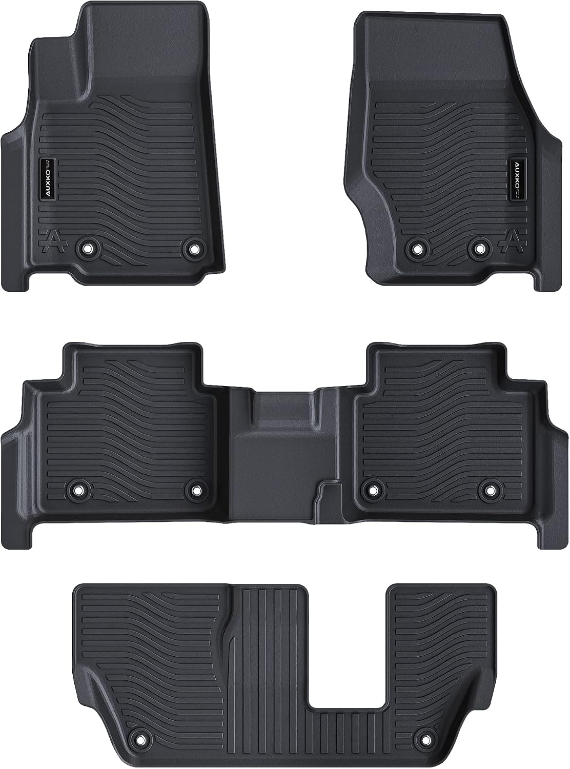 Alfombrillas Jeep Grand Cherokee L 7 asientos 21-26 negro