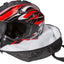 Bolsa para casco motocicleta MX mediana de nylon negro