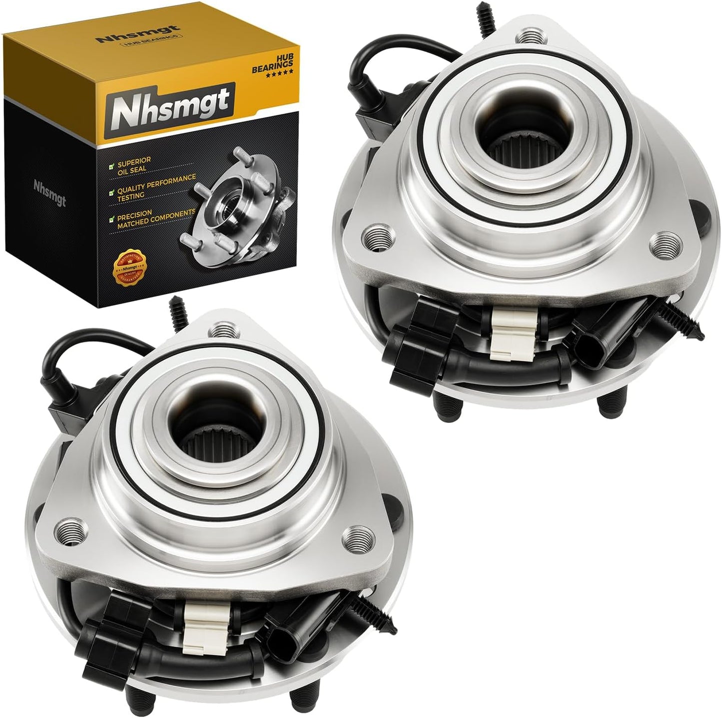 Par cubos cojinetes rueda delantera comp Chevy Trailblazer
