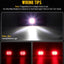 2 Luces traseras LED triples 40leds remolque