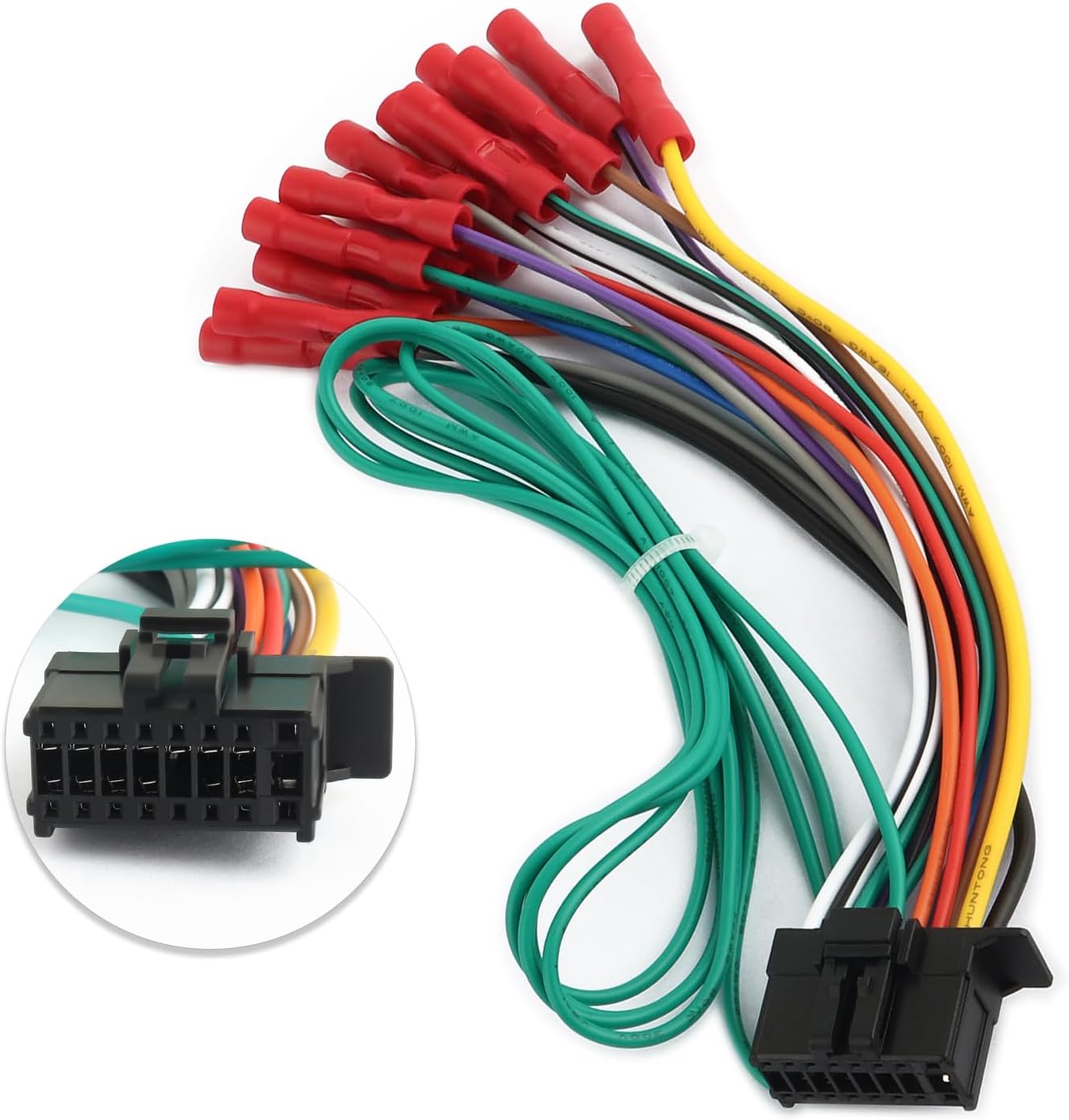 Arnés cableado estéreo 16 pines repuesto Pioneer