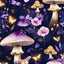 Papel tapiz bohemio floral morado autoadhesivo