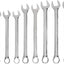 Set llaves combinadas 8 pzas 1-9/16-2pulg