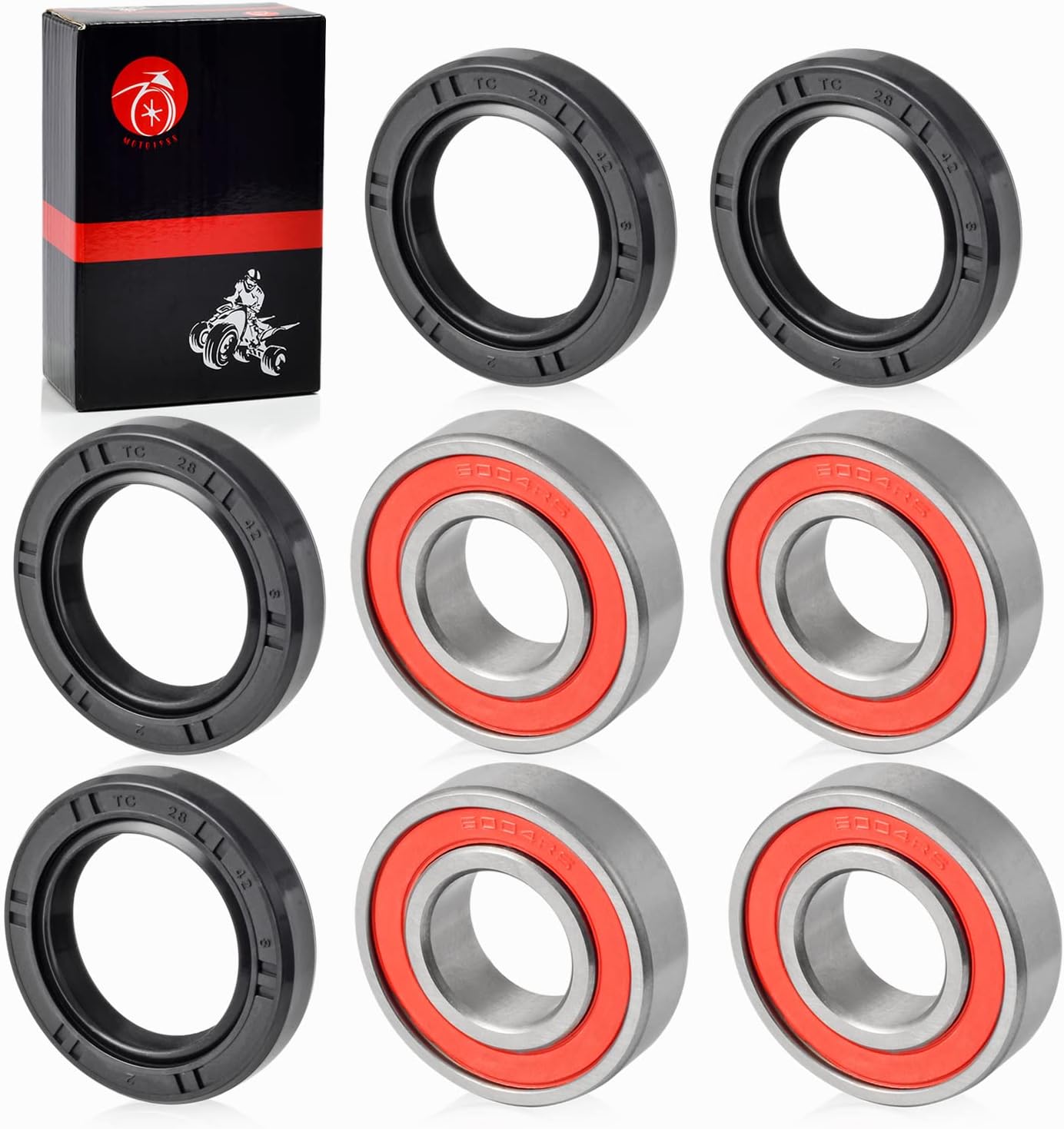 Kit rodamientos sellos rueda delantera Honda TRX250 TRX350