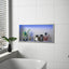 Nicho ducha acero inox 30x61cm cepillado luz RGB impermeable