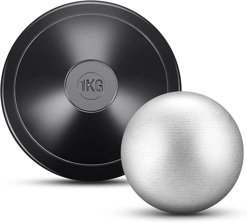 Discos goma 2.2lb para tiro campo 2uds color negro
