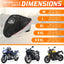 Funda motocicleta 210D negro impermeable