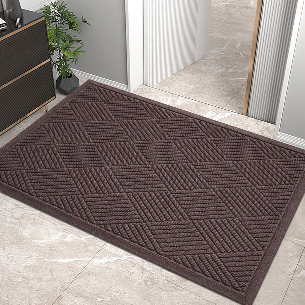 Felpudo antiderrap con respaldo goma para puerta