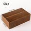 Organiz. té madera acacia con soporte bolsitas