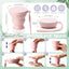 8 Tazas Silicón Plegables 7oz Campamento Color Macarrón
