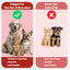 Cepillo dientes mascotas doble cabezal antiderrap