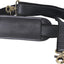 Correa equipaje cuero bronceado ajustable acolchada